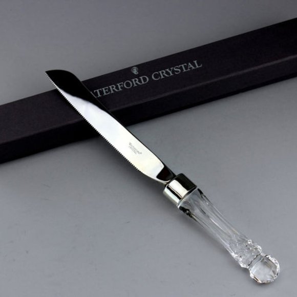 Waterford Crystal Kitchen Waterford Crystal Bridal Cake Knife Used
